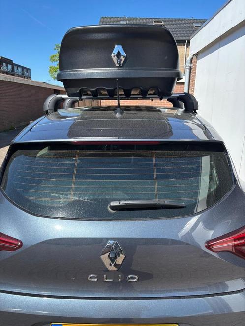 renault dakkoffer en renault clio dakdragers, Auto diversen, Dakkoffers, Zo goed als nieuw, Ophalen