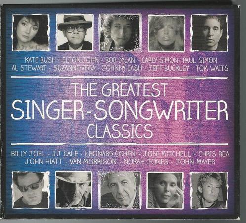 The Greatest Singer-Songwriter Classics = 3cd digi = 8,99, Cd's en Dvd's, Cd's | Verzamelalbums, Zo goed als nieuw, Pop, Ophalen of Verzenden
