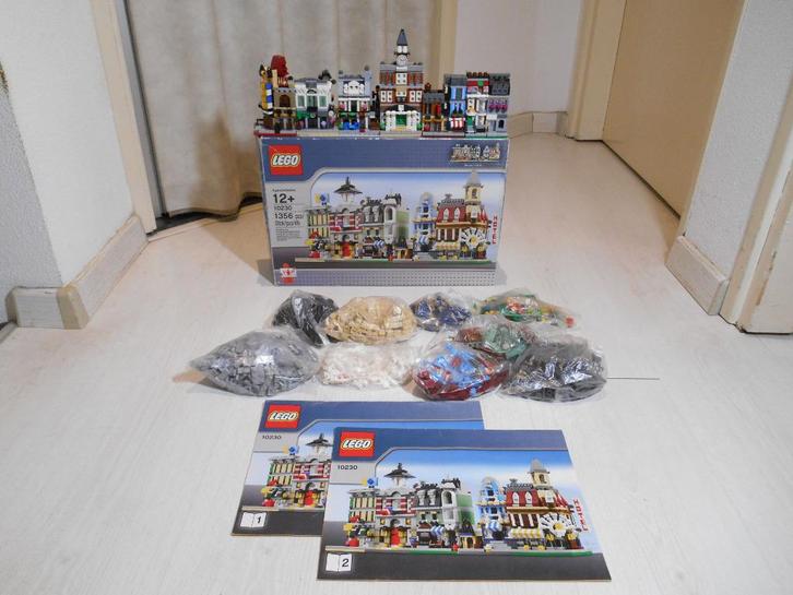 Lego 10230 Mini Modulars + 6 extra mini modulars, Kinderen en Baby's, Speelgoed | Duplo en Lego, Zo goed als nieuw, Lego, Complete set