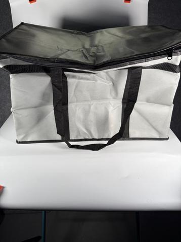 oeltas / Isolatietas – groot formaat – grijs/zwart beschikbaar voor biedingen