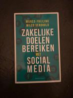 Zakelijke Doelen met Social Media - Nieuw!, Ophalen of Verzenden, Nieuw, Economie en Marketing