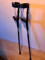 2 elleboog krukken. In hoogte verstelbaar., Ophalen, In hoogte verstelbaar, Zo goed als nieuw