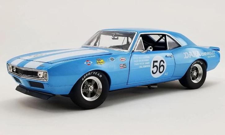 Chevrolet Camaro 1967 Dana #56 Southgate, Hobby en Vrije tijd, Modelauto's | 1:18, Nieuw, Auto, Overige merken, Ophalen of Verzenden