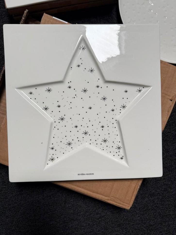 Riviera Maison, kerstservies Nieuw!, Huis en Inrichting, Keuken | Servies, Nieuw, Compleet servies, Overige stijlen, Ophalen