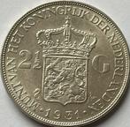 Zilveren rijksdaalder 1931 topkwaliteit!, Postzegels en Munten, Munten | Nederland, Ophalen of Verzenden, Koningin Wilhelmina