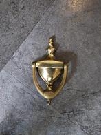 Brocante Vintage Antieke koperen deurklopper, Ophalen of Verzenden