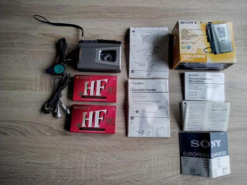 t.k.  sony tcm-20dv cassette recorder / walkman !! nieuw!!, Audio, Tv en Foto, Walkmans, Discmans en Minidiscspelers, Walkman