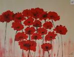 schilderij bloemen, Antiek en Kunst, Kunst | Schilderijen | Klassiek, Ophalen