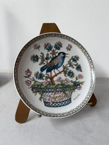 Hutschenreuther porseleinen maandbord “April” – Ole Winther beschikbaar voor biedingen