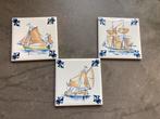 3 KLM tegeltjes/onderzetters, Ophalen