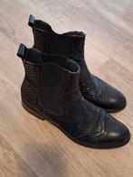 Chelsea Croco Boots - Maat 40, Kleding | Dames, Schoenen, Ophalen of Verzenden, Zo goed als nieuw, Zwart, Lage of Enkellaarzen
