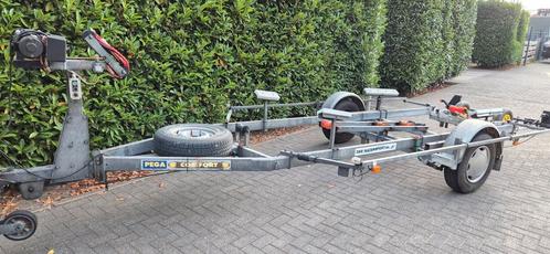 Pega ZB 1800  boot kantel Belgische papieren full  opties, Watersport en Boten, Boottrailers, Gebruikt, Overige typen, Minder dan 1500 kg