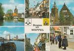 MEPPEL Kade Haven Winkelstraat Klederdracht Groeten, Verzenden, 1960 tot 1980, Gelopen, Drenthe