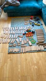 Heel veel treinbaan en electrische trein, Kinderen en Baby's, Ophalen, Gebruikt