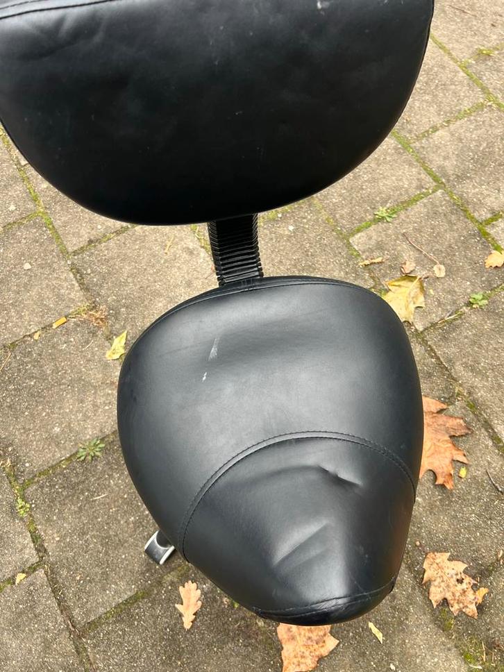Kappersstoel / Beauty Stoel - Zwart, Huis en Inrichting, Stoelen, Gebruikt, Eén, Kunststof, Zwart, Ophalen