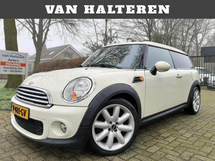 Mini COOPER D CLUBMAN CLUBVAN Airco Grijs Kenteken Nwe APK, Auto's, Mini, Bedrijf, Te koop, Clubman, Airconditioning, Boordcomputer