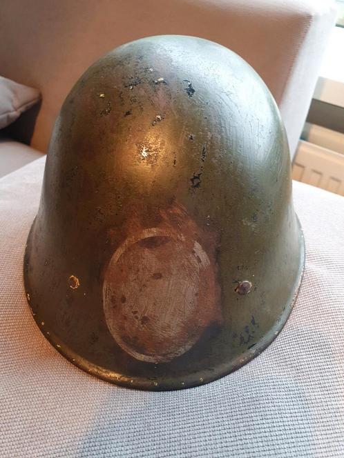 Nederlandse helm van voor 1940 wo2, Verzamelen, Militaria | Tweede Wereldoorlog, Landmacht, Helm of Baret, Nederland, Verzenden