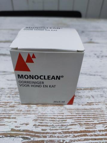 nieuw Monoclean oorreiniger Hond Kat 18 x 5 ml twv 25 € beschikbaar voor biedingen