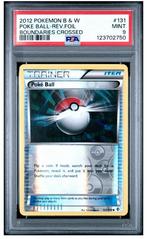 Pokemon POKE BALL Reverse Foil B&W BOUNDARIES CROSSED PSA 9, Ophalen of Verzenden, Nieuw, Losse kaart, Foil