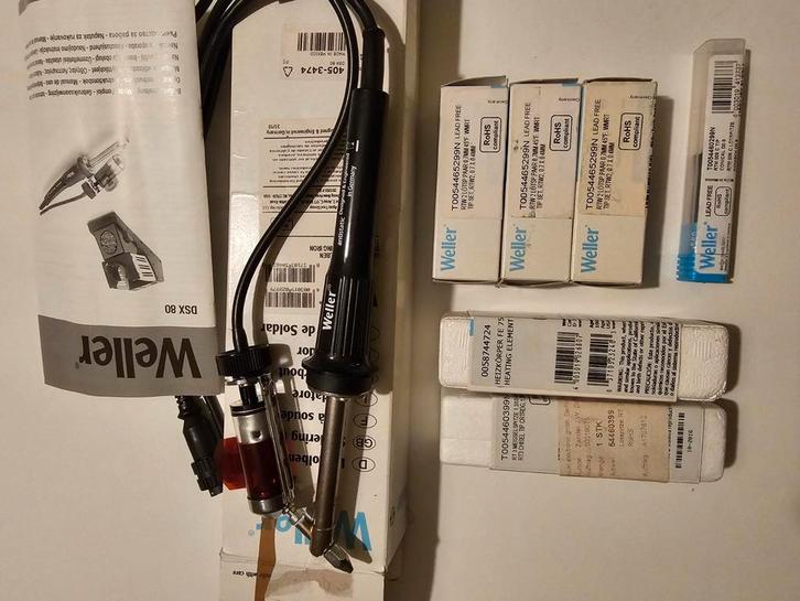 WELLER reserve onderdelen, Hobby en Vrije tijd, Elektronica-componenten, Zo goed als nieuw, Ophalen of Verzenden