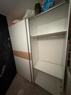 Kledingkast met schuifdeuren, Huis en Inrichting, Kasten | Kledingkasten, Ophalen, Met plank(en), Kunststof, Gebruikt