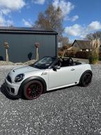 Mini 1.6 John Cooper Works Cabrio 2013 Wit, Auto's, Mini, Voorwielaandrijving, 15 km/l, Zwart, 4 cilinders