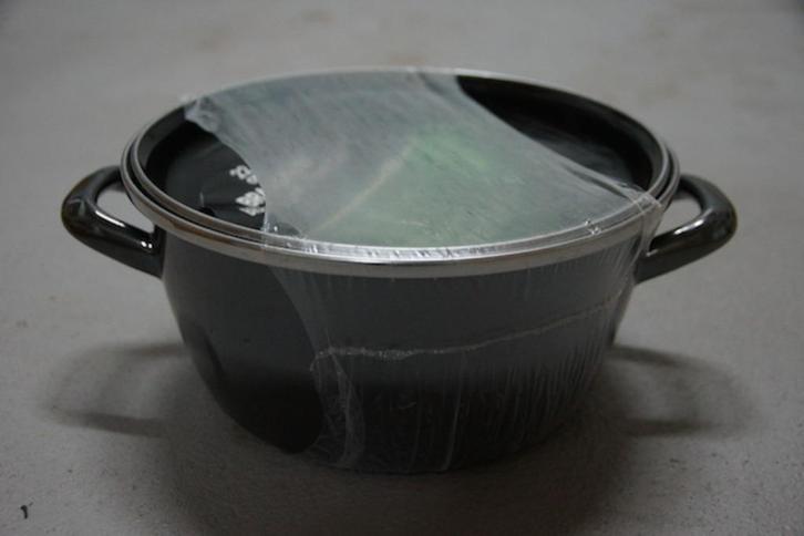 Braadpan antraciet/parelmoer 22cm NIEUW!, Huis en Inrichting, Keuken | Potten en Pannen, Nieuw, Koekenpan of Braadpan, Rvs, Ophalen of Verzenden