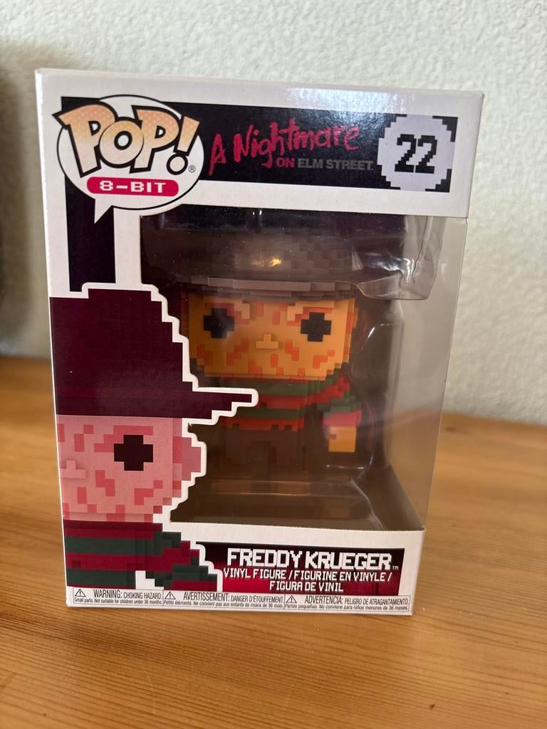 Freddy Krueger 8-Bit Funko Pop #22, Ophalen of Verzenden, Nieuw