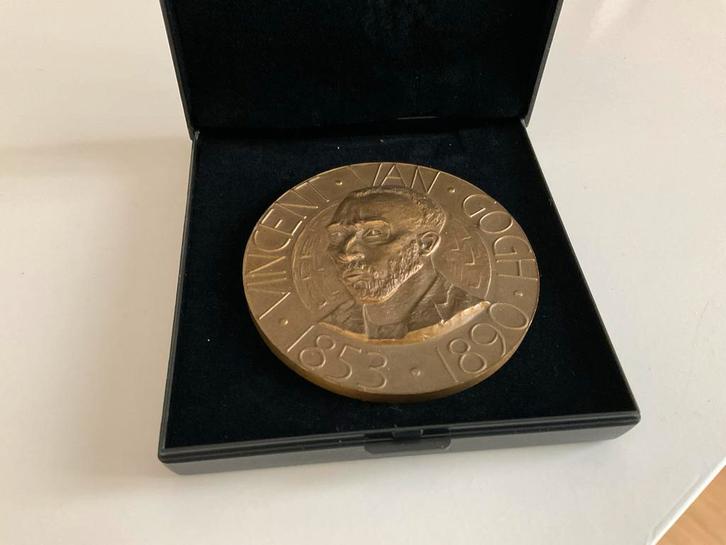 Bronzen munt 1953 - 100 jaar Vincent van Gogh, Postzegels en Munten, Munten | Europa | Niet-Euromunten, Losse munt, Overige landen