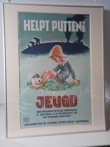 Affiche HELPT PUTTENS JEUGD beschikbaar voor biedingen
