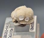 Calciet (2 generaties) - Oberaudorf, Duitsland (UV LW), Ophalen of Verzenden, Mineraal