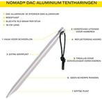 10 Nomad DAC haringen ultralight nieuw, Ophalen of Verzenden, Nieuw, Tot en met 2