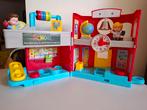 Ophalen: Fisher Price Little People school, z.g.a.n., Ophalen, Zo goed als nieuw, Speelset, Met geluid