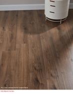 Rigid pvc click laminaat Donker Bruin Eiche Caramell Art, Pvc click bruin eiken, 75 m² of meer, Nieuw, Ophalen of Verzenden