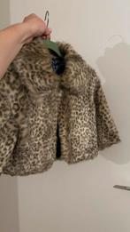 Leuke nepbontjas  met Luipaardprint, Bruin, Ophalen of Verzenden, Zo goed als nieuw, Jasje