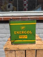 BP Energol oud 5 liter olie blik, Verzamelen, Merken en Reclamevoorwerpen, Gebruikt, Gebruiksvoorwerp, ., Ophalen of Verzenden
