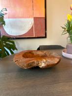 Landelijk houten schaal voor eettafel of salontafel, Ophalen, Schaal, Zo goed als nieuw, Overige vormen