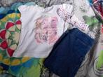 Benetton shirt maat 68 met broekje en haarband, Ophalen of Verzenden, Zo goed als nieuw