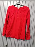Leuke rode kleur blouse, Ophalen of Verzenden, Zo goed als nieuw, Maat 36 (S), Rood