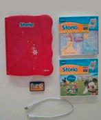 Te koop een roze VTech Storio leercomputer +  spelletjes, Ophalen of Verzenden, Zo goed als nieuw, Taal en Lezen, Met geluid