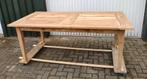 Teakhouten tafel, Huis en Inrichting, Ophalen, Gebruikt, 50 tot 100 cm, 150 tot 200 cm
