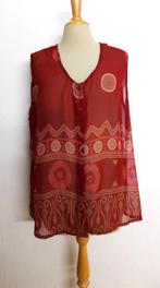 Batik look luchtig top/blousje! L, Overige kleuren, Verzenden, Maat 42/44 (L), Zo goed als nieuw