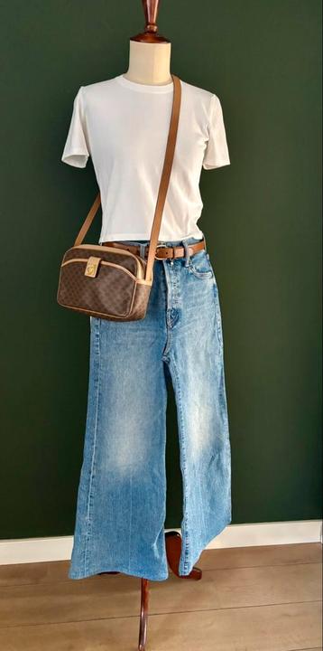 Authentieke vintage bruine crossbody tas van Celine beschikbaar voor biedingen