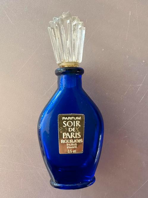 Parfum flesje Soir de Paris Bourjois 3,5 ml, Verzamelen, Parfumverzamelingen, Gebruikt, Miniatuur, Ophalen of Verzenden