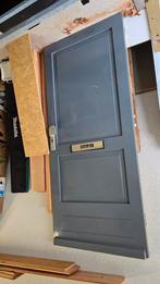 Meranti voordeur., Ophalen of Verzenden, Buitendeur, 200 tot 215 cm