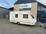 DELTA Euroliner 4400 TSF ’06 (Vastbed, Treinzit), Caravans en Kamperen, Caravans, Vast bed, Bedrijf, Treinzit, 6 tot 7 meter