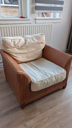 Fauteuil riet, Huis en Inrichting, Ophalen, Gebruikt, 75 tot 100 cm, 50 tot 75 cm