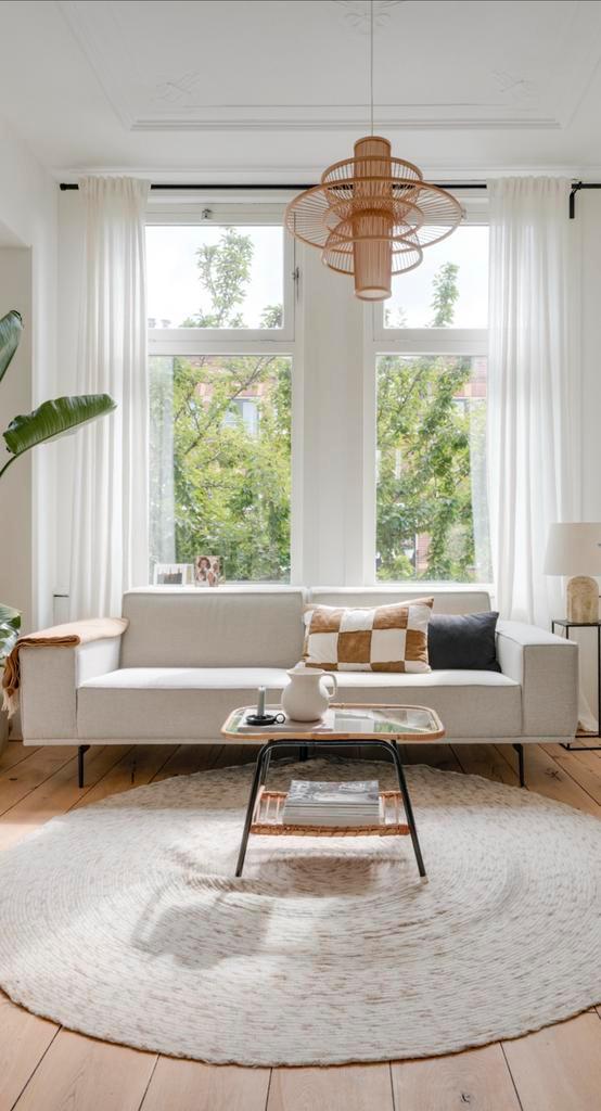 Prachtige bank van de Springstore, Huis en Inrichting, Banken | Complete zithoeken, Zo goed als nieuw, Stof, Ophalen
