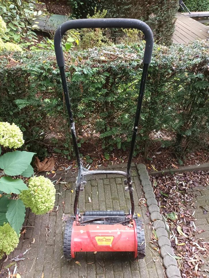 Grasmaaier handmaaier maaier WOLF garten TT 300 S gratis, Tuin en Terras, Grasmaaiers, Gebruikt, Kooimesmaaier, Ophalen