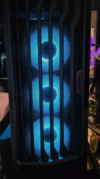 custom game pc met custom watercooling, I7 13700K, RTX 3080, 32 GB, Zelf gebouwde pc, Virtual Reality, Zo goed als nieuw